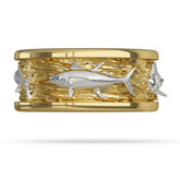 Gold Yellowfin Tuna Ring